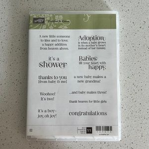 Stampin’ Up! Cuddles & Kisses Stamp Set